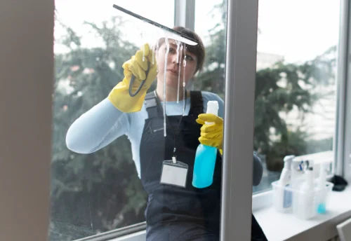 Nettoyage de vitres intérieures et extérieures à Brossac